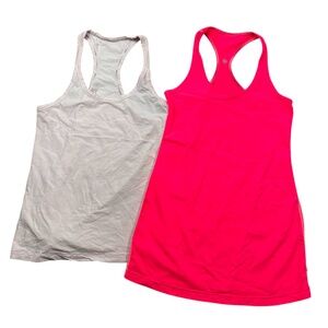 Lululemon Tanks Set of‎ Two Pink (see measurements)